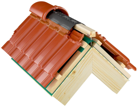 Коньковая вентиляционная лента Eurovent ROLL GEO в Санкт-Петербурге фото