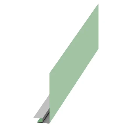 Планка карнизного свеса сложная  Металл Профиль 250x50x2000 0,5 Norman цвет RAL 6019