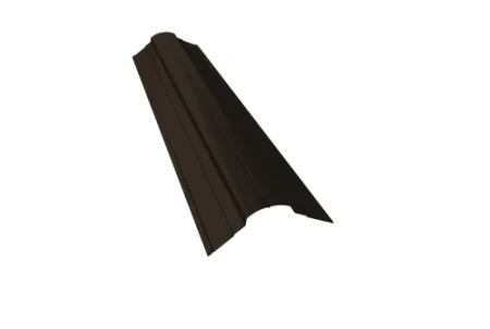 Планка конька фигурного Grand Line 70x70 0,5 Velur цвет RR 32