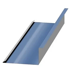 Планка примыкания нижняя Металл Профиль 250x122x2000 Purman 0,5