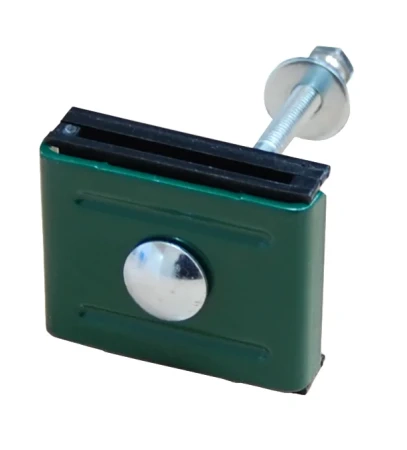 Крепление скоба (болт М6x85+гайка антивандальная М6) RAL6005