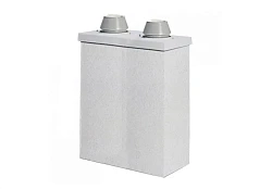 Готовые решения отделки над кровлей Schiedel Uni Комплект UraTOP  двухходовой без вентканала 1.5 пм