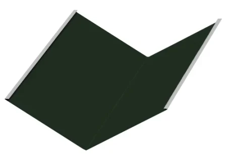 Планка ендовы нижняя Металл Профиль 298x298x2000 Viking E 0,5 цвет RAL 6007