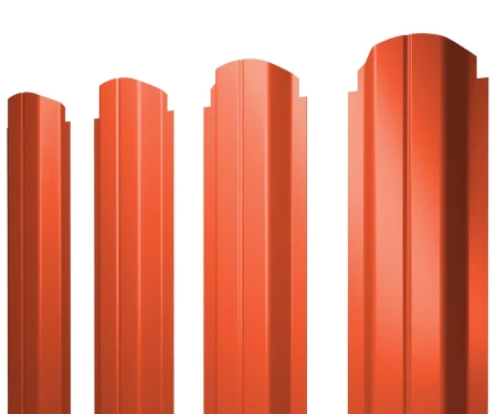 П-образный Satin 0,5 RAL 2004 фигурный