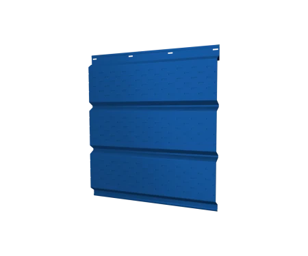 Металлический софит Grand Line Satin 0,5 с полной перфорацией Ral 5005