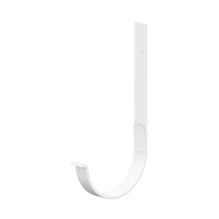 Крюк желоба профилированный d-125x270 мм Металл Профиль GRANDSYSTEM 3,0 RAL 9010