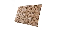 Металлическая фасадная панель Grand Line Вертикаль Classic 0,45 Print Elite