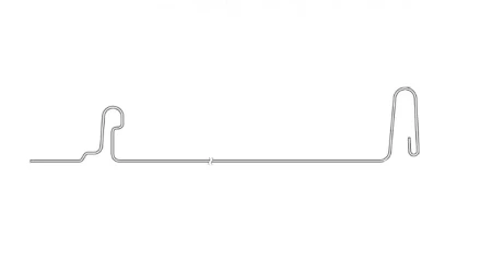 Кликфальц Grand Line Velur 0,5 Ral 7016