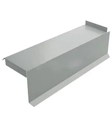 Планка сегментная торцевая правая Металл Профиль 350 мм 0,5 Norman 0,5