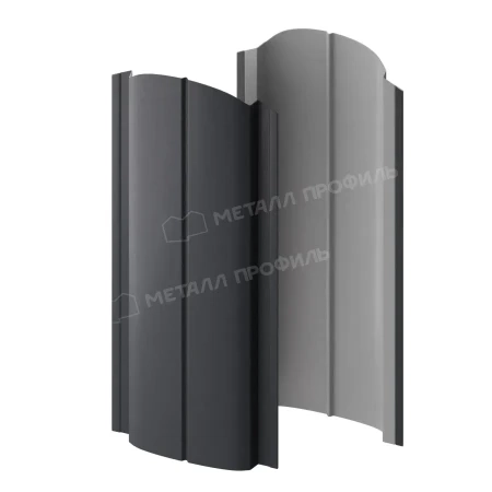 Круглый Ellipse Viking 0,45 RAL 7024 фигурный