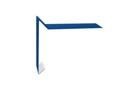 Планка ветровая для мягкой кровли Grand Line 100x20x100 0,5 Satin цвет RAL 5005