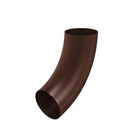 Колено трубы d-90 мм Aquasystem Premium PU 0,6 RAL 8017