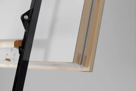 Чердачная люк-лестница Oman Складная комбинированная 4-х секционная Mini Polar в Санкт-Петербурге фото