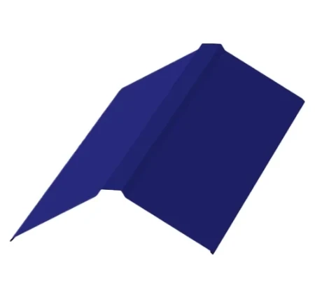 Планка конька плоского Металл Профиль 150x150x2000 0,45 Полиэстер цвет RAL 5002