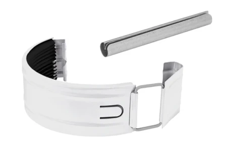 Соединитель желоба в комплекте d-125 мм Аквасистем Премиум PU 0,6 в Санкт-Петербурге фото