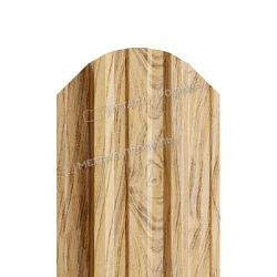 Штакетник Металл Профиль Прямоугольный Trapeze Ecosteel T 0,5 фигурный