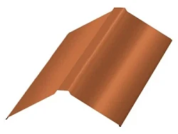 Планка конька плоского Металл Профиль 150x150x2000 Agneta 0,5 Планка конька плоского Металл Профиль 150x150x2000 Agneta 0,5