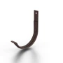Крюк желоба d-125 мм короткий усиленный (карнизный) Металл Профиль FORAMINA FREEZE Valori двухсторонний 3,00 DarkBrown