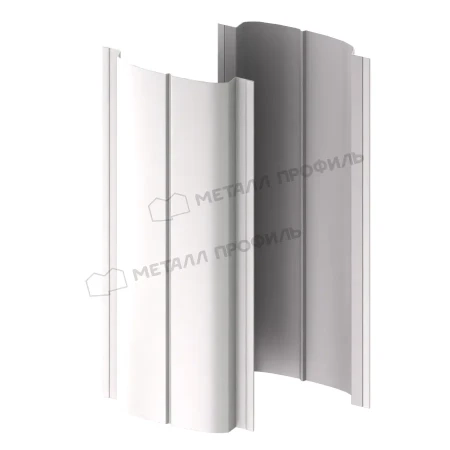 Круглый Ellipse Полиэстер 0,45 RAL 9003