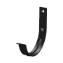 Крюк желоба карнизный усиленный d-150x165 мм Металл Профиль FORAMINA PUR 3,0 RAL 9005