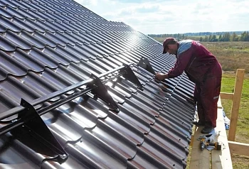 Как крепить снегозадержатели