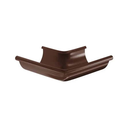 Угол желоба наружный d-150 мм 90° Aquasystem Premium PU 0,6 RAL 8017