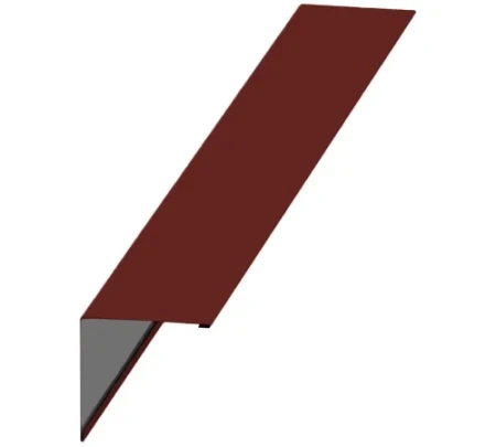Планка угла наружного Металл Профиль 115x115x2000 0,50 PURETAN цвет RR 29