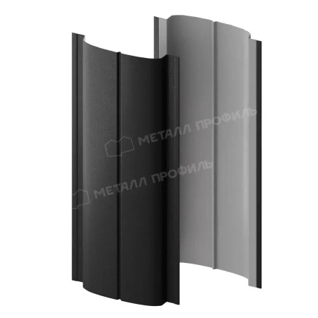 Круглый Ellipse Viking 0,45 RAL 9005 Круглый Ellipse Viking 0,45 RAL 9005