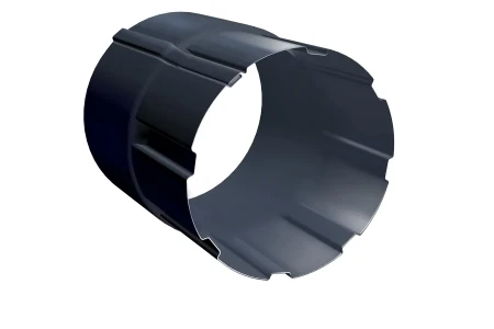 Соединитель трубы d-100 мм Grand Line Полиуретан 0,5 RAL 7024