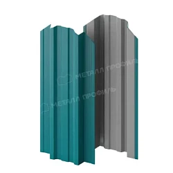Штакетник Металл Профиль Прямоугольный Trapeze Полиэстер 0,45 фигурный