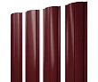 Металлический штакетник Grand Line Полукруглый Slim Полиэстер 0,4 прямой