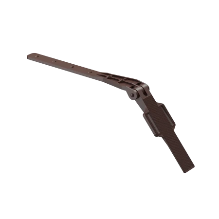 Крепление для кроншейна желоба d-120 мм регулируемое ПВХ Döcke Premium шоколад RAL 8019