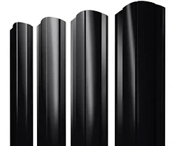 Штакетник Grand Line Полукруглый Slim Satin Matt 0,5 фигурный