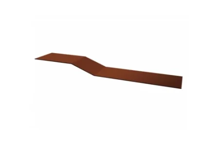 Планка крепежная фальц Grand Line 0,5 Satin цвет RAL 8004