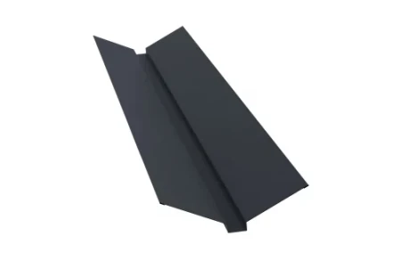 Планка ендовы верхней Grand Line 115x30x115 0,5 Satin Matt цвет RAL 7024