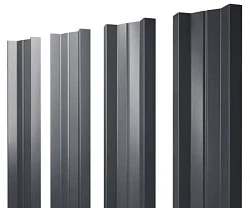 Штакетник Grand Line М-образный Полиэстер двухсторонний 0,45 прямой