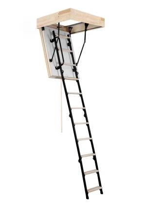 Чердачная люк-лестница Oman Складная комбинированная 4-х секционная Mini Polar в Санкт-Петербурге фото