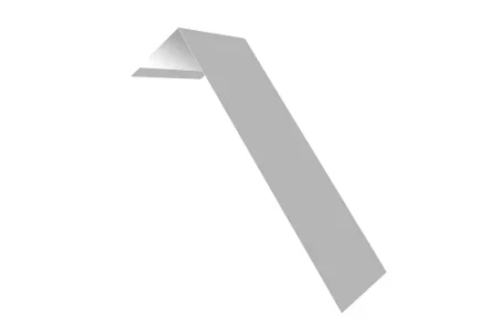 Планка лобовая/околооконная простая Grand Line 190x50 0,45 Полиэстер цвет RAL 9003