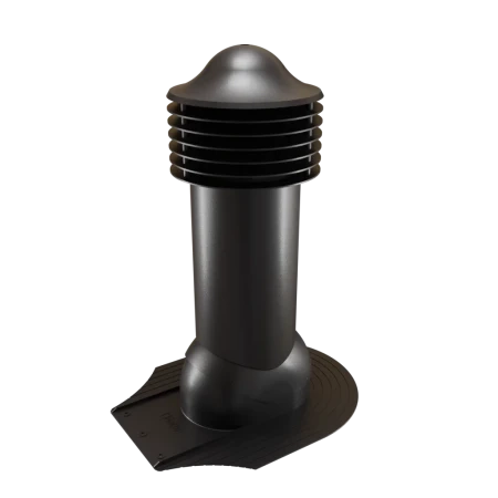 125/650 утепленный для мягкой кровли при монтаже цвет черный (RAL 9005)