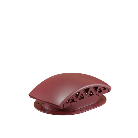 Кровельный вентиль (черепаха) для готовой мягкой и фальцевой кровли Viotto цвет красный (RAL 3005)