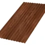 МП-18 (гофра) Ecosteel/Matt./T двухсторонний 0,5 Мореный дуб