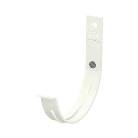 Крюк желоба карнизный усиленный d-125x132 мм Металл Профиль FORAMINA PUR 3,0 RAL 9010