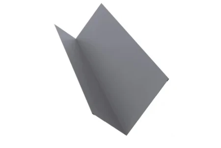 Планка примыкания для кровли Grand Line 150x250 0,45 Drap цвет RAL 7004 Планка примыкания для кровли Grand Line 150x250 0,45 Drap цвет RAL 7004