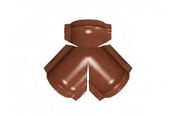 Тройник Y конька полукруглого Grand Line Satin Matt 0,5 Тройник Y конька полукруглого Grand Line Satin Matt 0,5