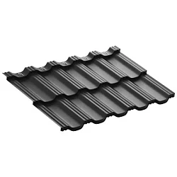 Модульная металлочерепица Аквасистем Гётеборг Rooftop Matte 0,5 (1205х765) Zn180