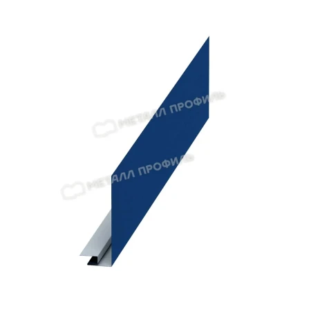 Планка карнизного свеса сложная  Металл Профиль 185x50x2000 0,5 Norman цвет RAL 5005