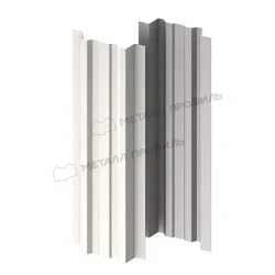 Штакетник Металл Профиль Прямоугольный Lane Полиэстер 0,45 прямой