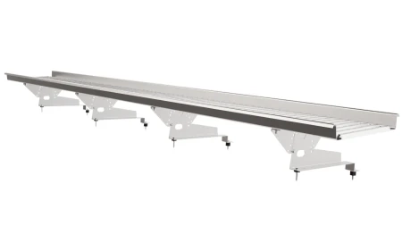 для металлочерепицы с высокой ступенькой (шаг обрешетки 350 мм) 3 м Оцинкованный 