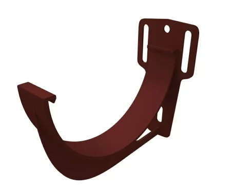 Кронштейн желоба slider ПВХ d-120 мм Grand Line Классика шоколадный RAL 8017