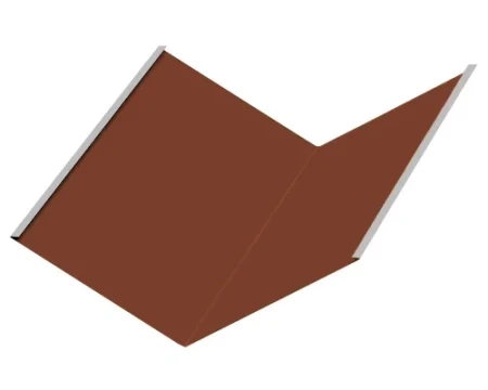 Планка ендовы нижняя Металл Профиль 298x298x2000 Viking E 0,5 цвет RAL 8004